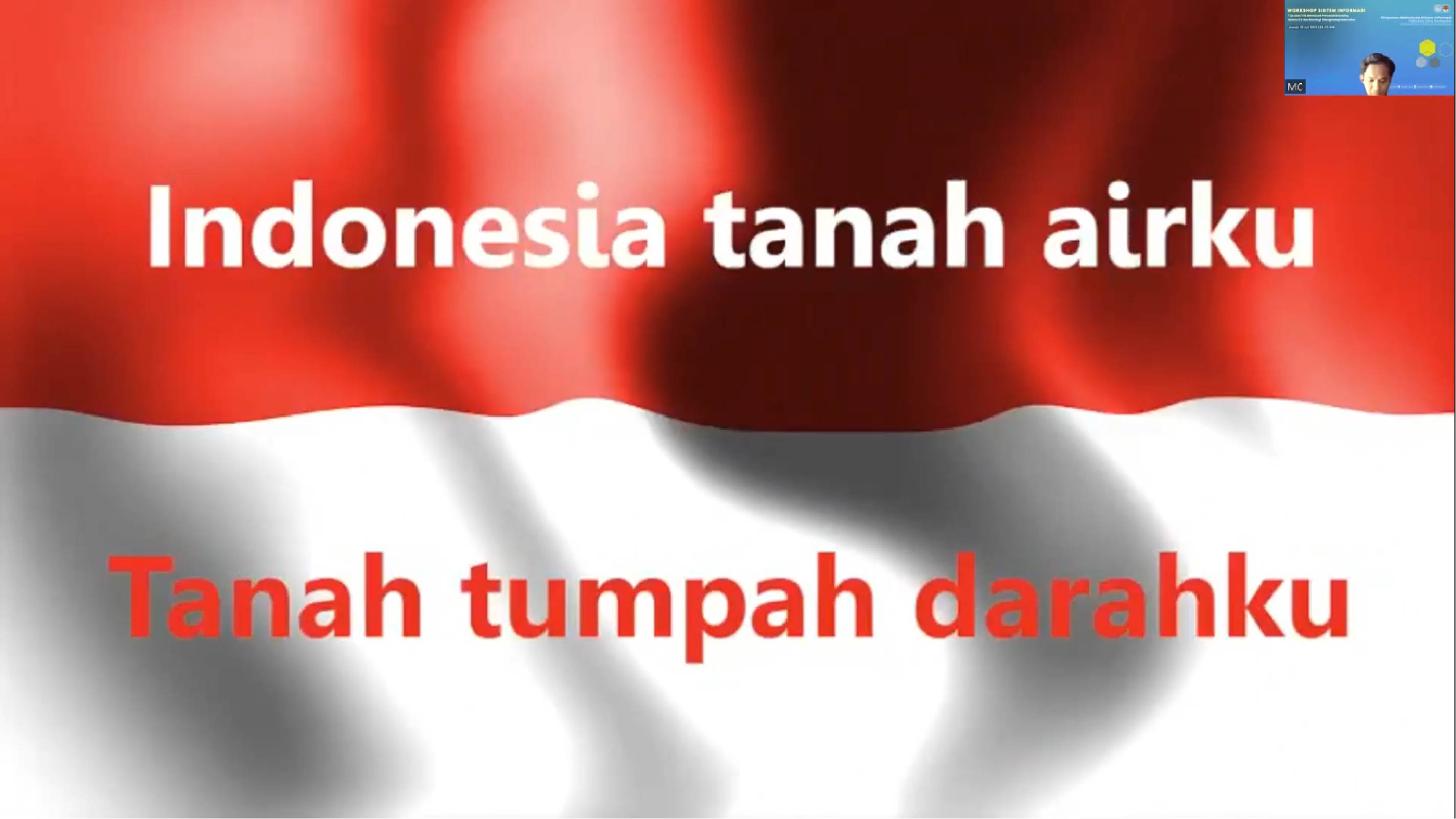 Pemutaran Lagu Indonesia Raya